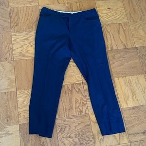 Canali Deep Blue Men's Dress Trousers